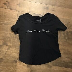 good hYOUman Black Short Sleeve Tee